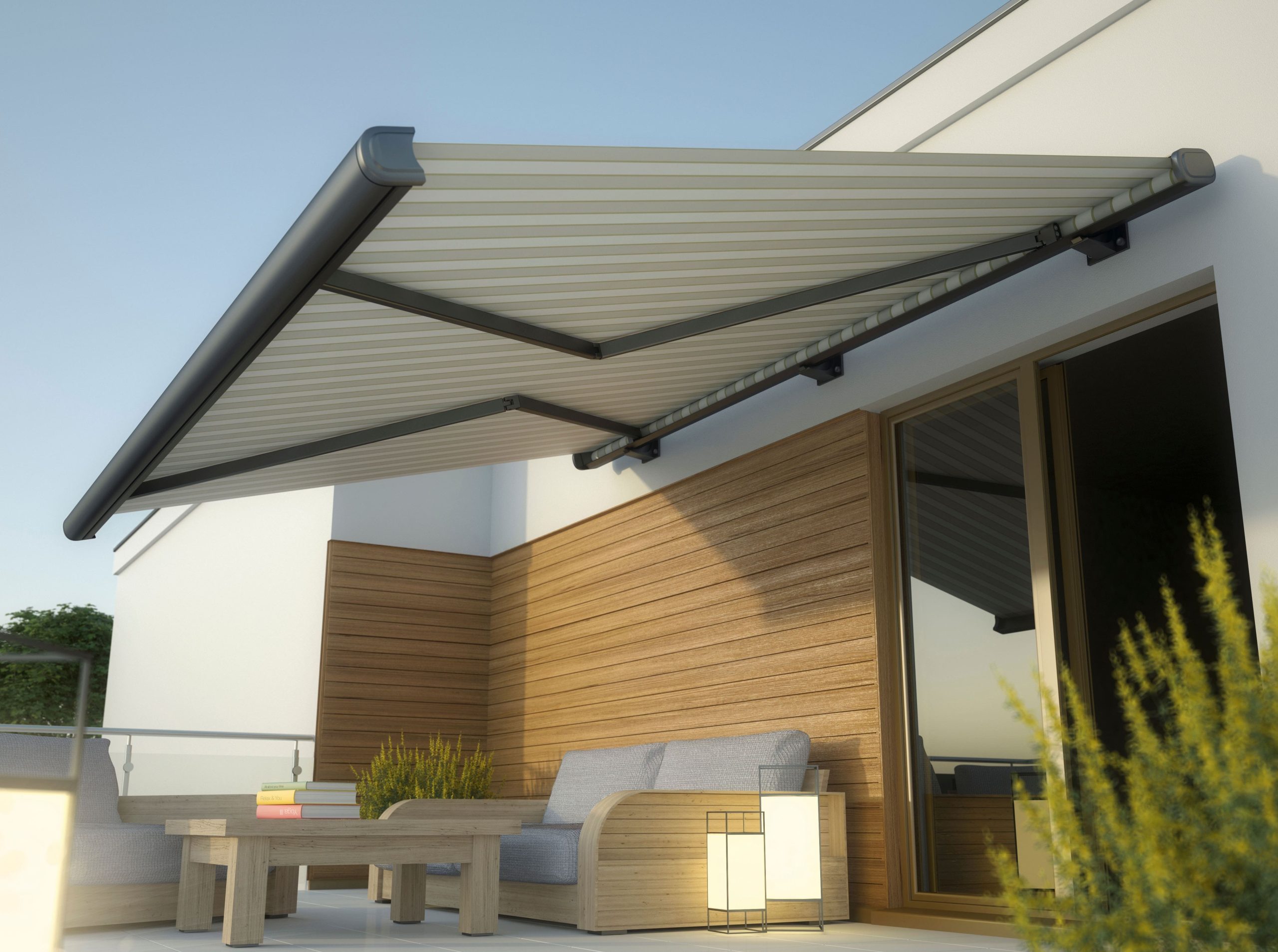 Custom retractable awnings installation in Knoxville